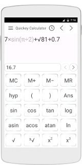 Quickey Calculator Screenshot 3